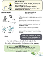 Jabón Potásico con Extracto de Ajo, Rinde 4 litros